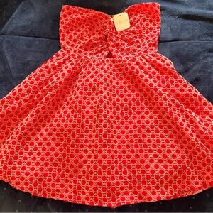 Altar'd State Red and White Geometric Dress